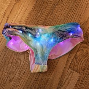 Light up Rave booty shorts